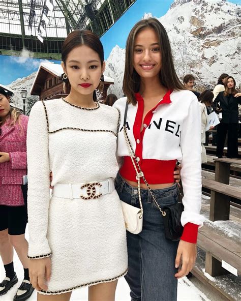 jennie blackpink chanel paris|jennie and Chanel outfits.